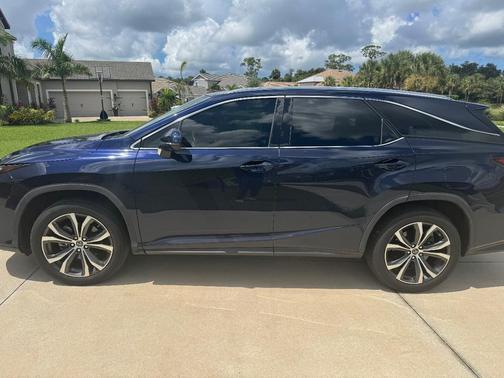 Blue 2021 Lexus RX 350L Base