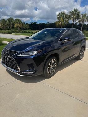 Blue 2021 Lexus RX 350L Base