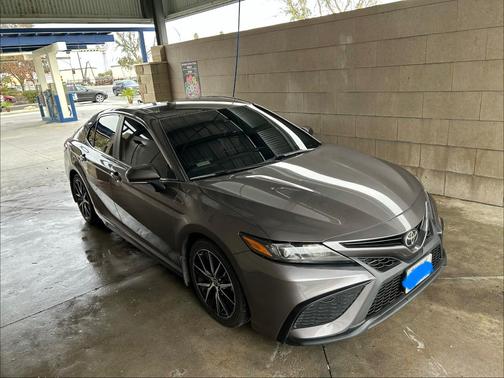 Gray 2022 Toyota Camry SE
