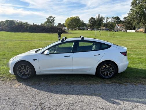White 2023 Tesla Model 3 Long Range
