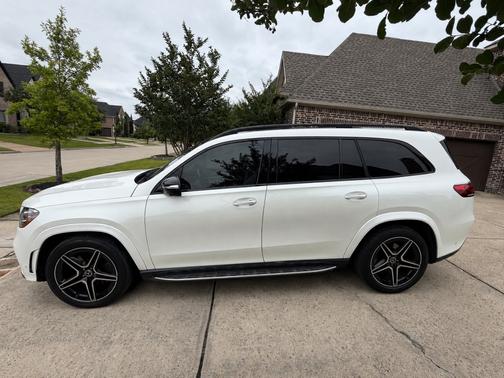 White 2021 Mercedes-Benz GLS 580 4MATIC