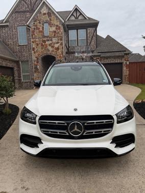 White 2021 Mercedes-Benz GLS 580 4MATIC