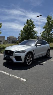 Silver 2020 Jaguar F-PACE SVR