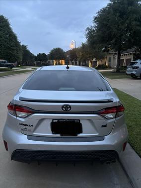 Silver 2022 Toyota Corolla Nightshade