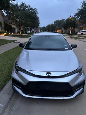 Silver 2022 Toyota Corolla Nightshade