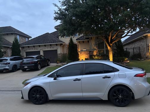 Silver 2022 Toyota Corolla Nightshade