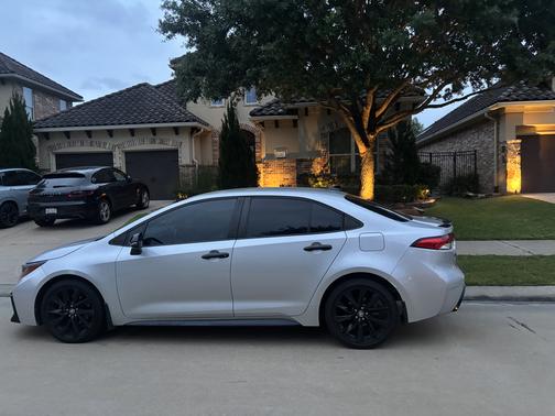 Silver 2022 Toyota Corolla Nightshade