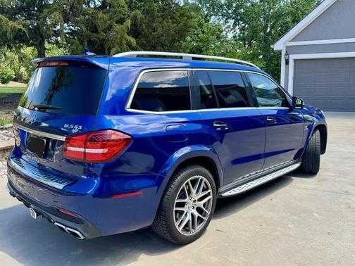 Blue 2019 Mercedes-Benz AMG GLS 63 4MATIC