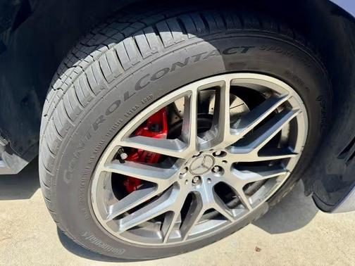 Blue 2019 Mercedes-Benz AMG GLS 63 4MATIC