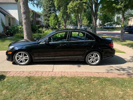 Black 2012 Mercedes-Benz C-Class C 300 4MATIC Sport