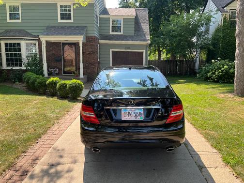 Black 2012 Mercedes-Benz C-Class C 300 4MATIC Sport