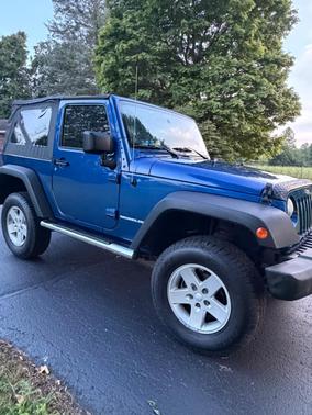 Blue 2009 Jeep Wrangler X