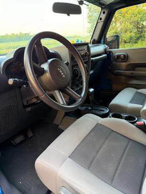 Blue 2009 Jeep Wrangler X