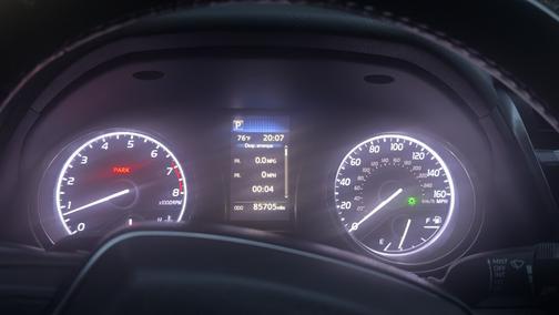 Blue 2019 Toyota Camry SE