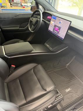 Gray 2025 Tesla Model X Plaid