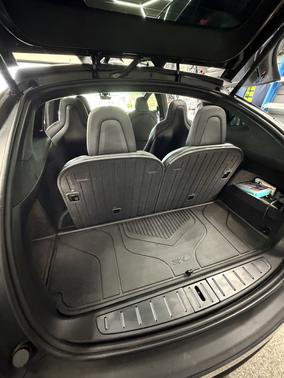 Gray 2025 Tesla Model X Plaid