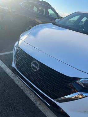 White 2025 Nissan Sentra SV