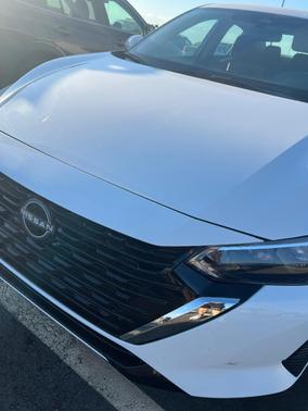 White 2025 Nissan Sentra SV