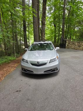 Silver 2014 Acura TL Technology
