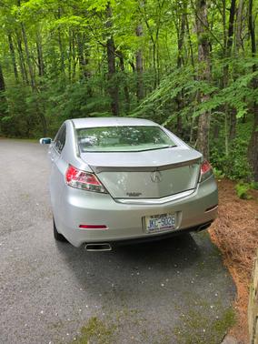 Silver 2014 Acura TL Technology