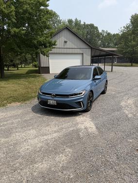 Blue 2025 Volkswagen Jetta SE