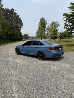Blue 2025 Volkswagen Jetta SE