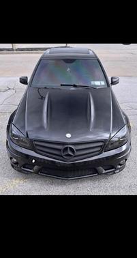 Black 2010 Mercedes-Benz C-Class C 63 AMG