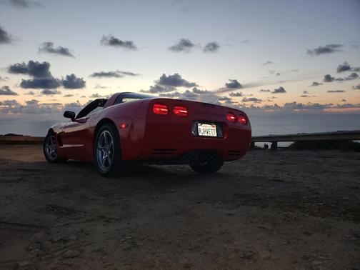 Red 2004 Chevrolet Corvette Base