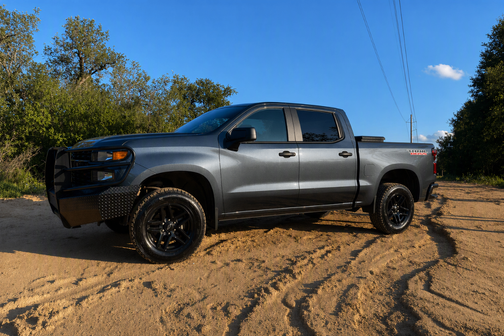 Gray 2020 Chevrolet Silverado 1500 Custom Trail Boss