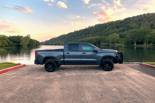 Gray 2020 Chevrolet Silverado 1500 Custom Trail Boss