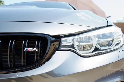 Gray 2015 BMW M4 Base