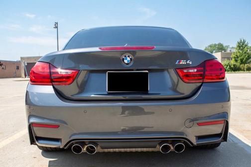Gray 2015 BMW M4 Base