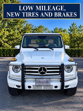 White 2014 Mercedes-Benz G-Class G 550