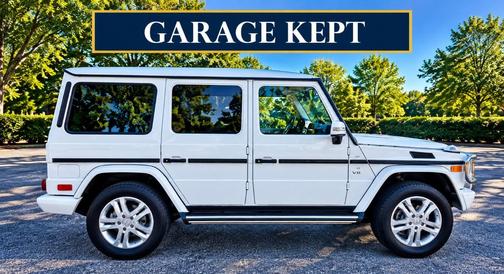 White 2014 Mercedes-Benz G-Class G 550