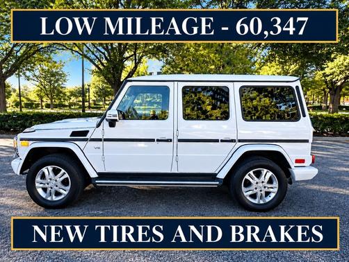 White 2014 Mercedes-Benz G-Class G 550
