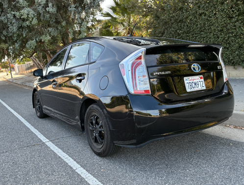 Black 2013 Toyota Prius Two