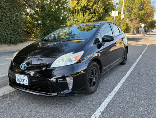 Black 2013 Toyota Prius Two