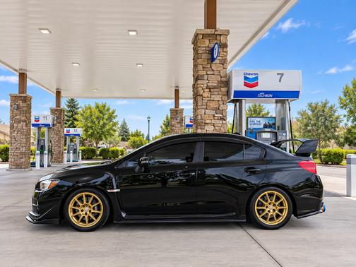 Black 2015 Subaru WRX STI Limited