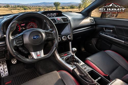 Black 2015 Subaru WRX STI Limited