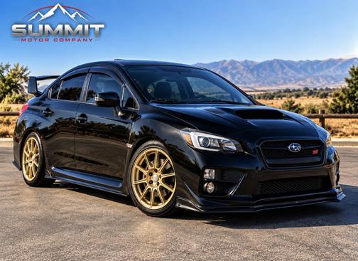 Black 2015 Subaru WRX STI Limited