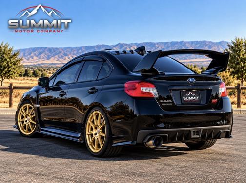 Black 2015 Subaru WRX STI Limited