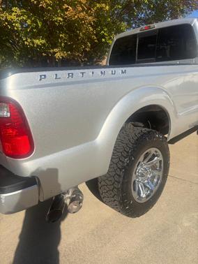 Silver 2016 Ford F-350 Platinum
