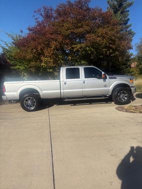Silver 2016 Ford F-350 Platinum
