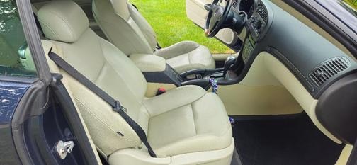 Blue 2005 Saab 9-3 Arc