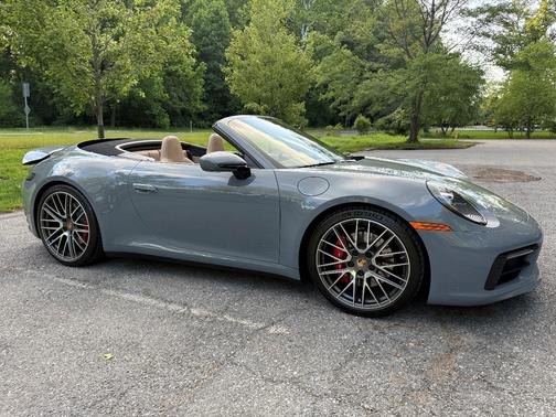 Gray 2024 Porsche 911 911 Carrera 4S Cabriolet