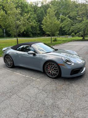 Gray 2024 Porsche 911 911 Carrera 4S Cabriolet