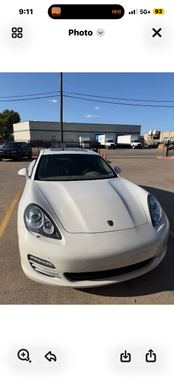 White 2010 Porsche Panamera Panamera 4S