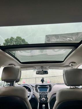 White 2017 Hyundai Santa Fe Sport 2.0L Turbo Ultimate
