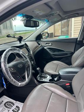 White 2017 Hyundai Santa Fe Sport 2.0L Turbo Ultimate