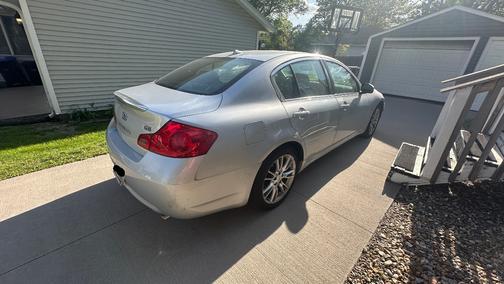 Silver 2007 INFINITI G35 Journey